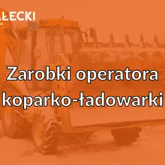 Zarabki operatora koparki w Niemczech. Dowiedz się, ile zarabia operator koparko-ładowarki.