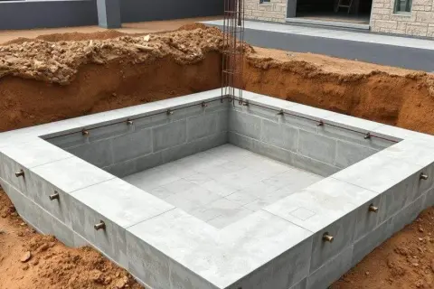 Ile betonu na fundamenty domu 100m²? Obliczamy koszty i ilość
