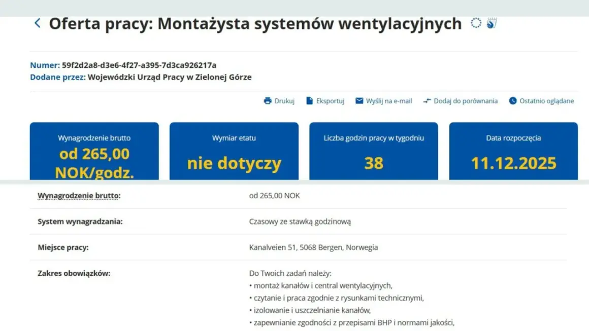 Zarobki dekarza Norwegia: Ile zarobisz "na rękę"?